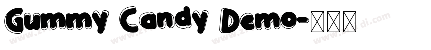Gummy Candy Demo字体转换